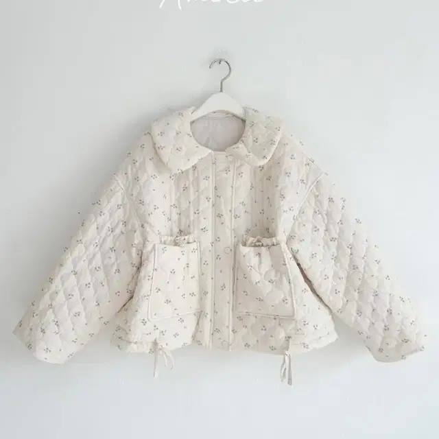 밀크코코아 Bebe petit flower jaket