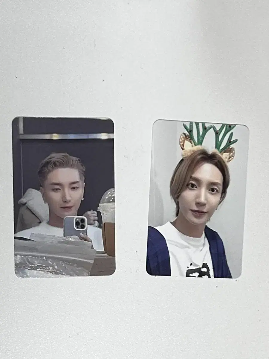 Super Junior Pink Christmas Celebrate leeteuk photocard WTS