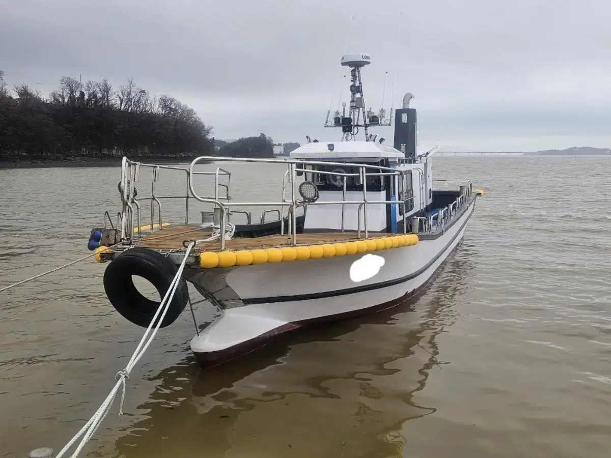 Gyeongnam 4.99 ton coastal complex permit fishing boat for sale (It is a new jo).