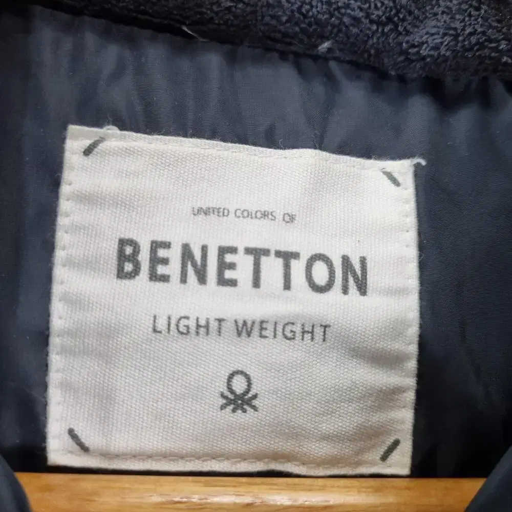 Z4039 베테통 후드 패딩점퍼 잠바 아동110 BENETTON