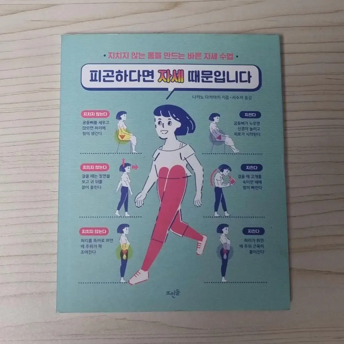 책/ 피곤하다면 자세 때문입니다