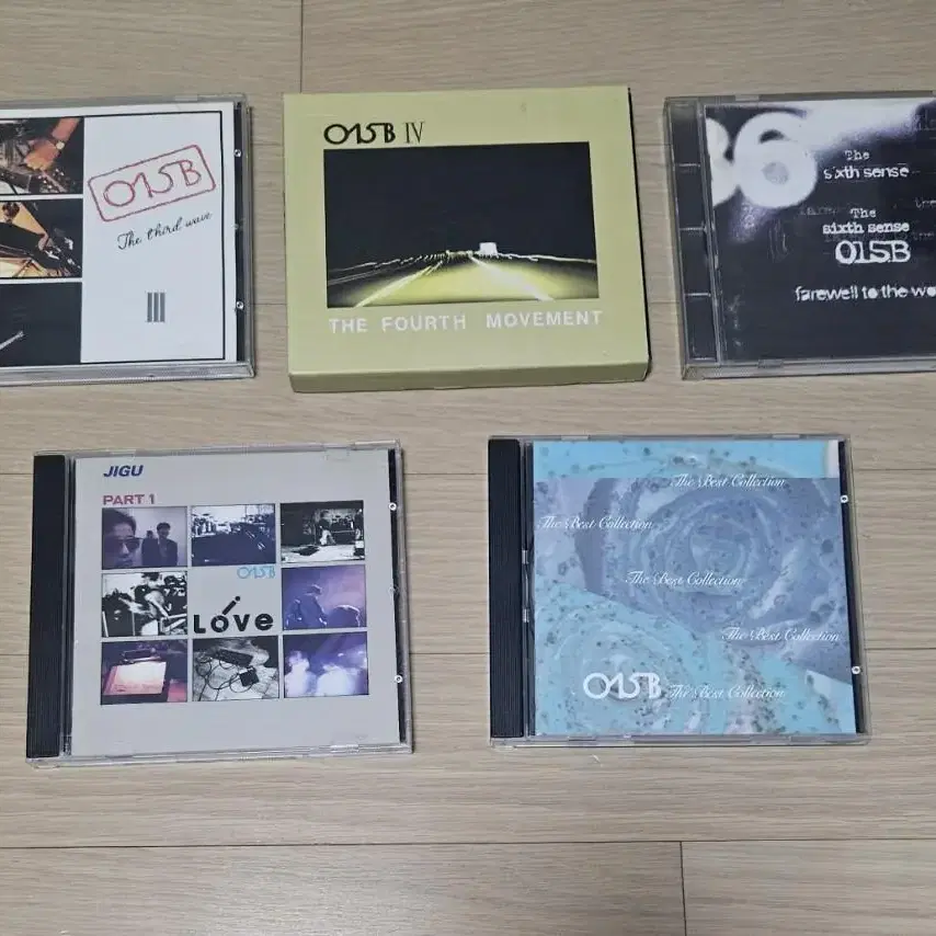 공일오비 CD모음