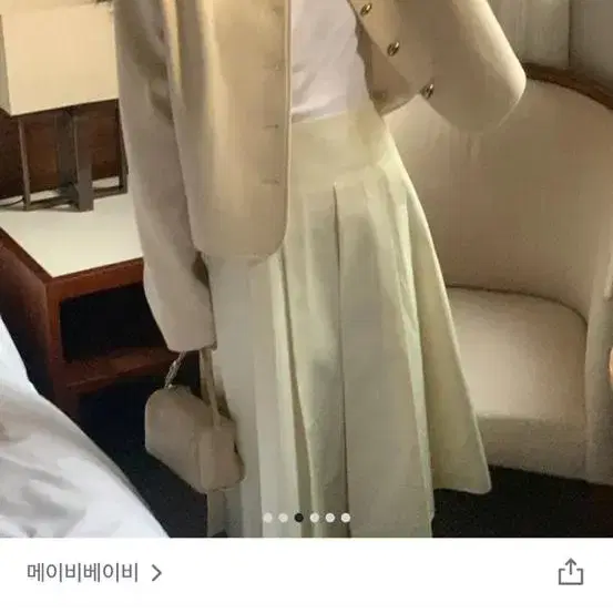 메이비베이비 디어리스트 트위드자켓