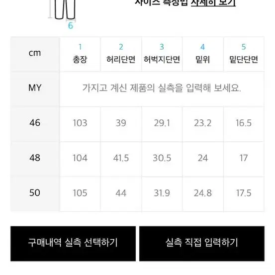 매종미네드 바이커 데님 50