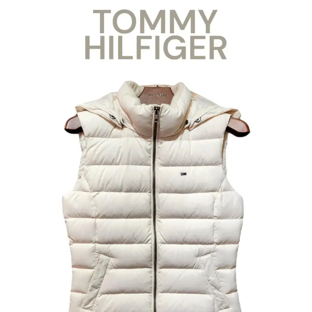 [XS] TOMMYHILFIGER 타미힐피거 후드패딩조끼