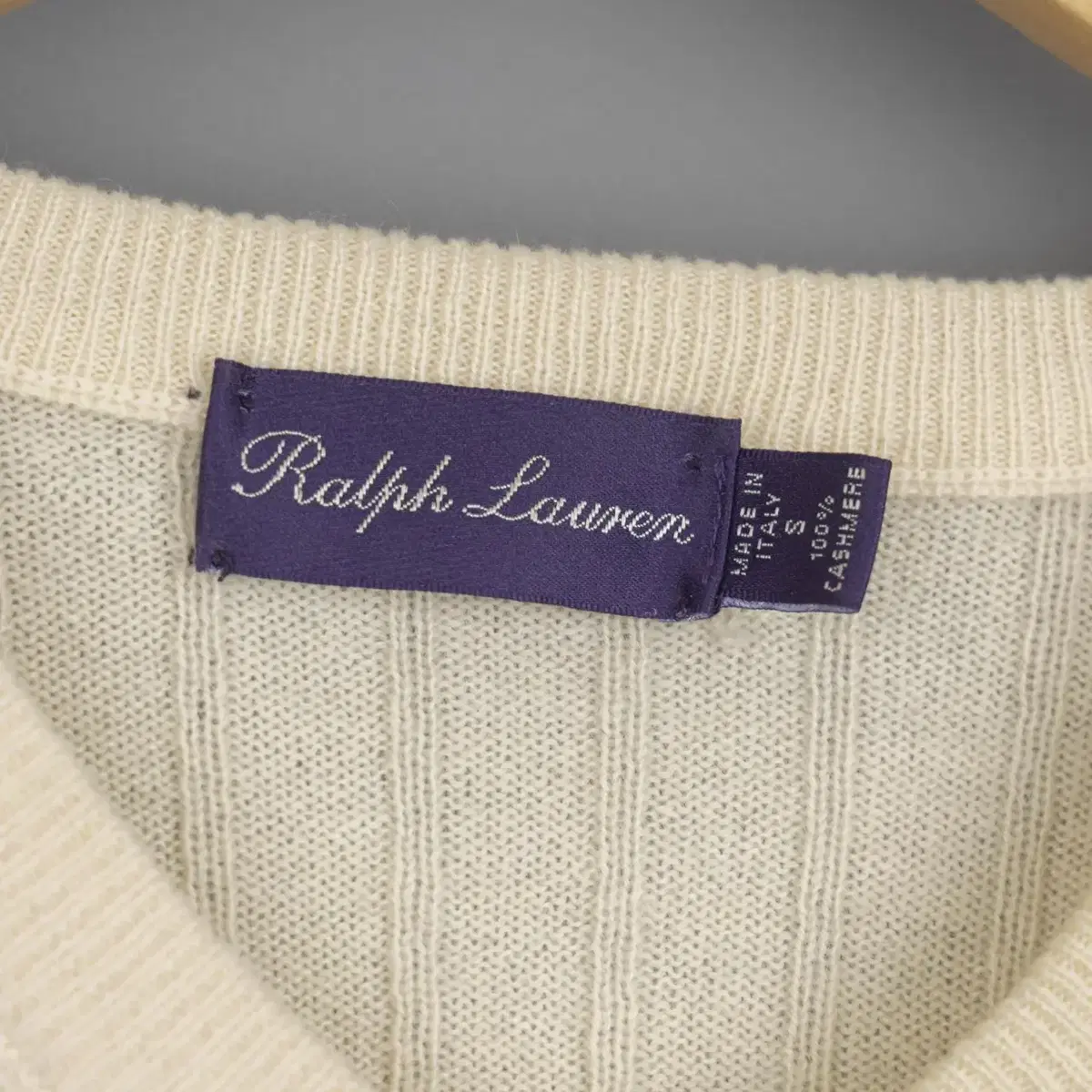 Ralph Lauren 랄프로렌 긴팔 브이넥 니트 S / 4B90A