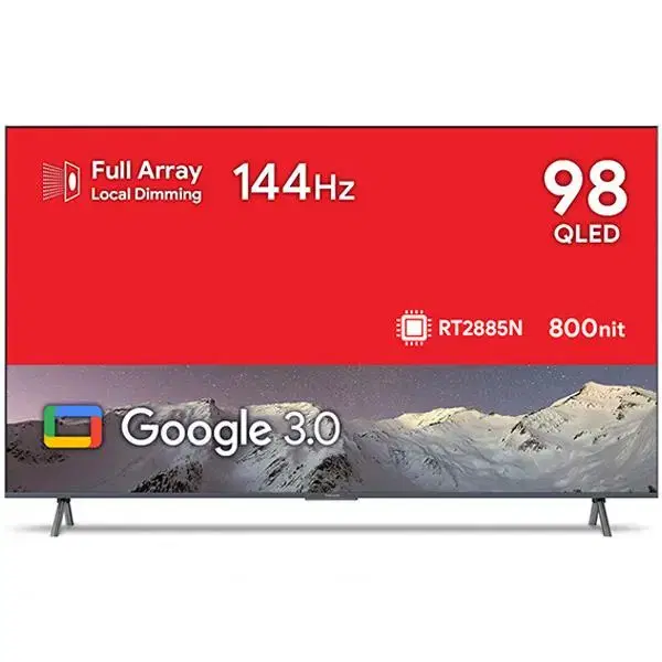 월113,400원 더함 구글OS 스마트 게이밍 QLED TV 98인치