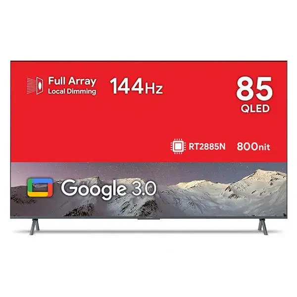 월73,200원 더함 구글OS 스마트 게이밍 QLED TV 85인치