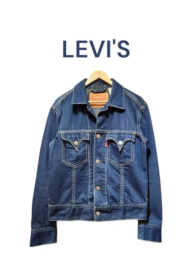 [M] LEVI'S 리바이스 타입1 아이코닉 청자켓