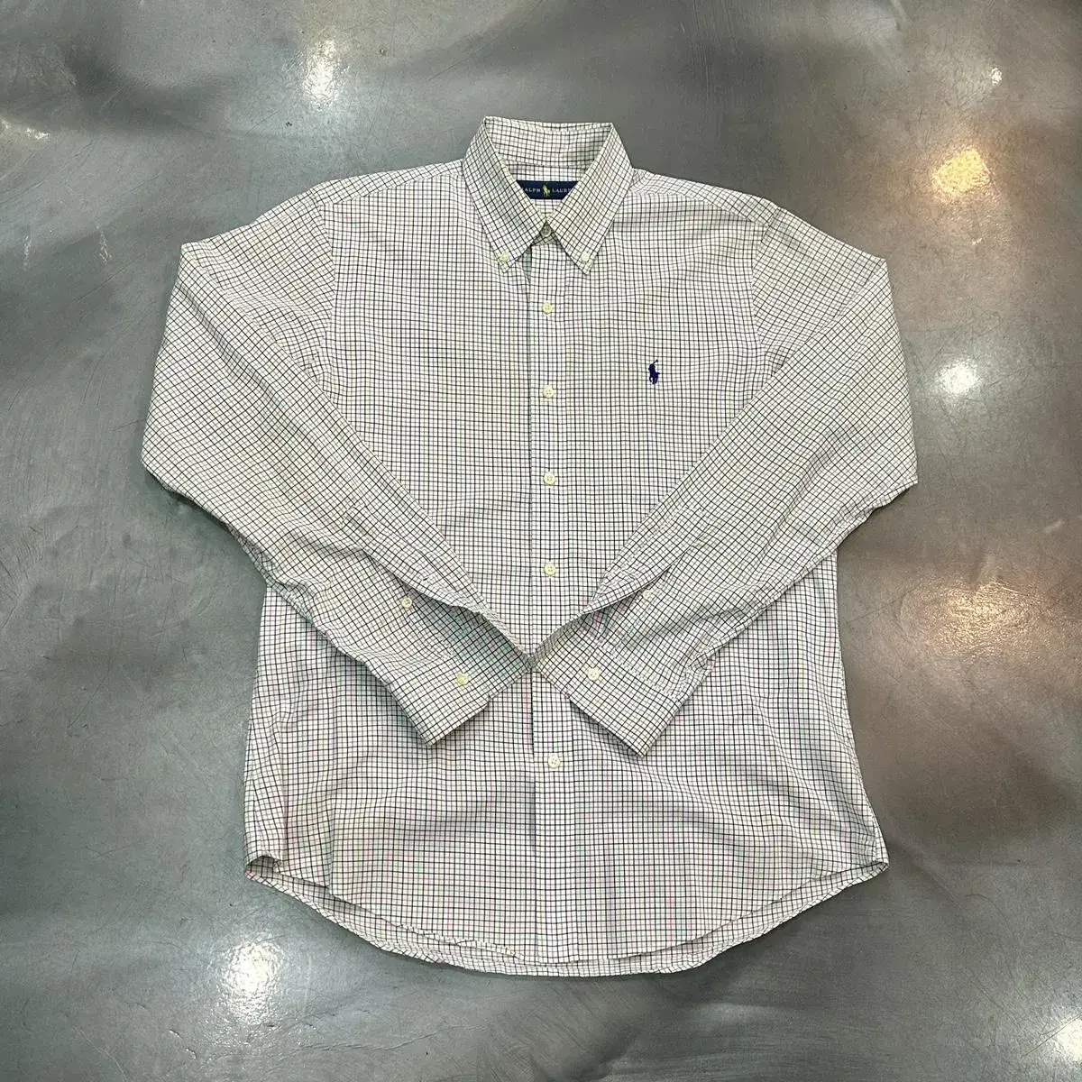 [L] Polo Ralph Lauren Multicheck Poplin Shirt