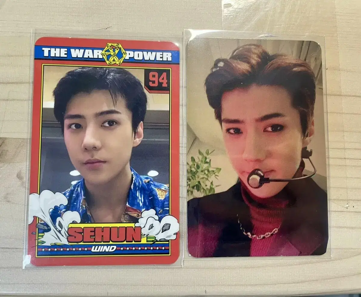 Exo sehun oh sehun Power Sing For U Photo Card