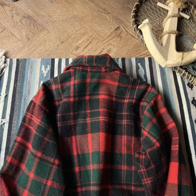 [L]70's Woolrich USA 울리치 버팔로 울 헌팅자켓