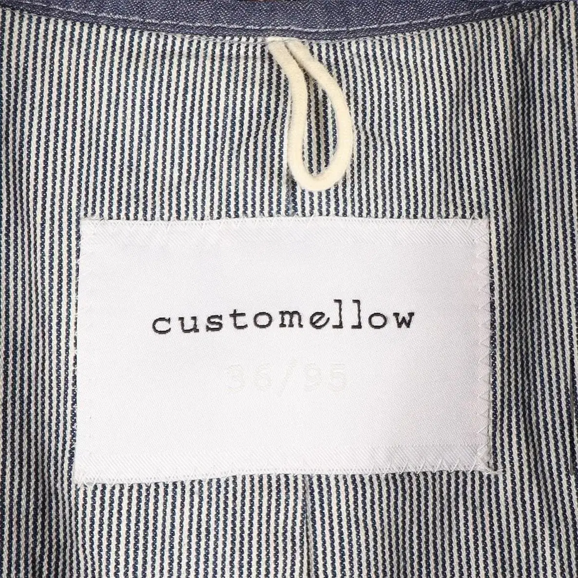 커스텀멜로우(CUSTOMELLOW) 데님 싱글 자켓