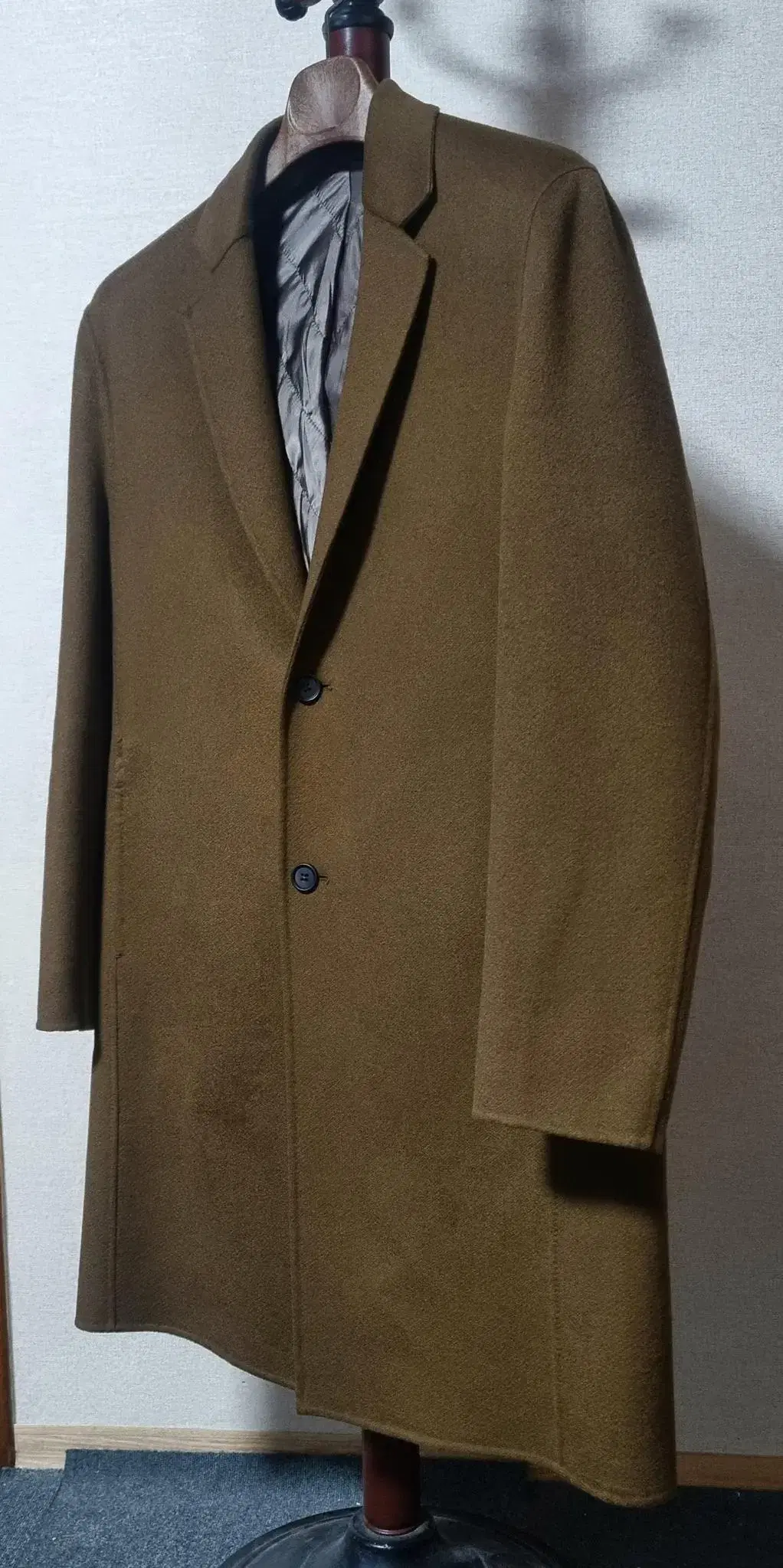 Time Homme 100% Cashmere Coat 105