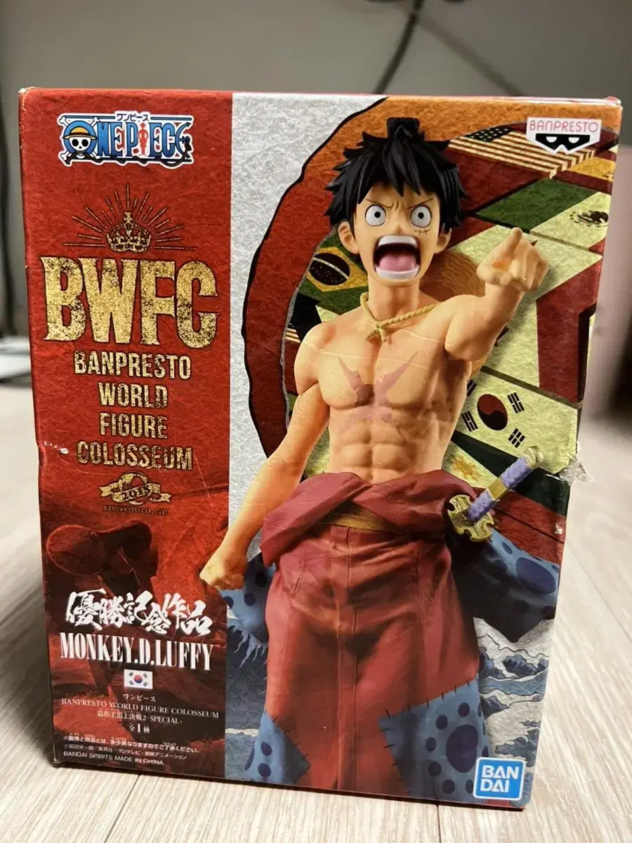 ONEPIECE BWFC 2018 Jo Form King Finals2 special Monkey .D. Luffy Figures