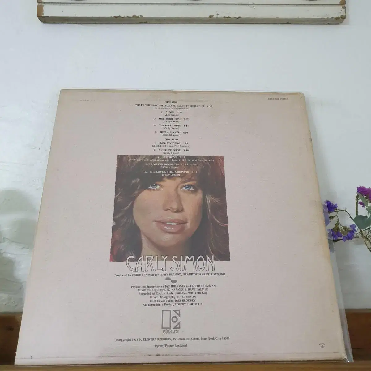 CARLY  SIMON  LP  3장일괄