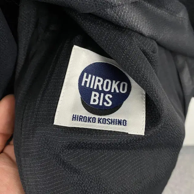 빈티지 HIROKO BIS 레이온 아세테이트 페브릭 코트