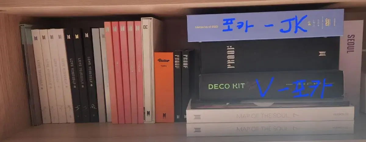 Bangtan album Memory Deco Kit season's greetings DVD dvd Wts.