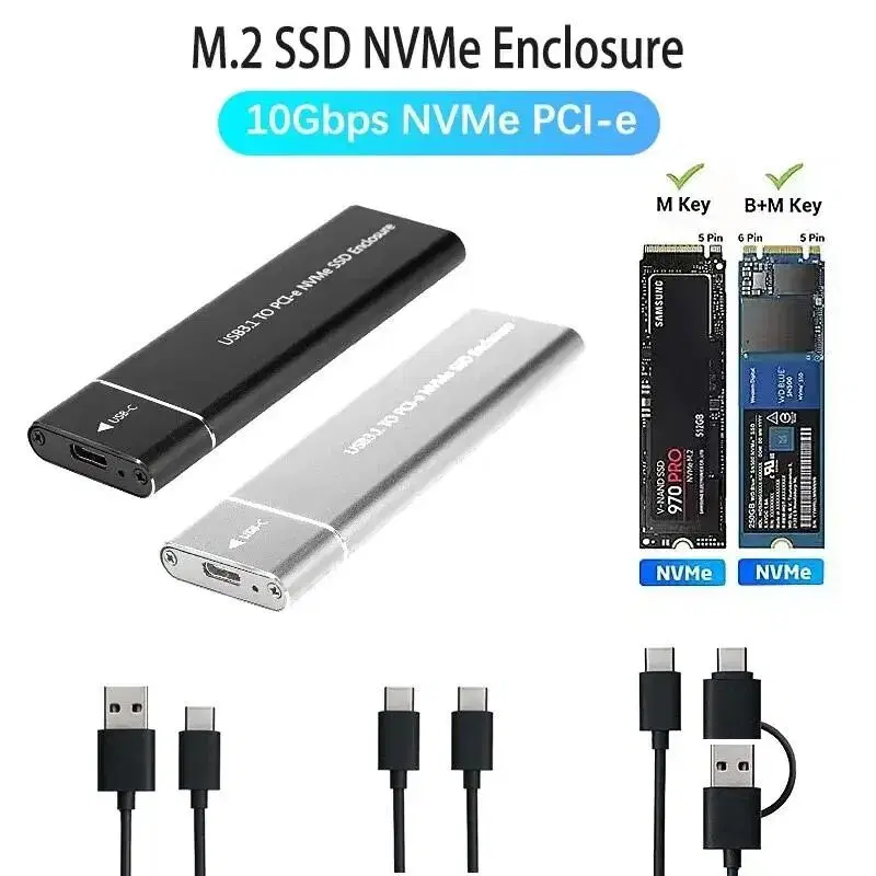 Portable M.2 MVNe SSD. 1TB