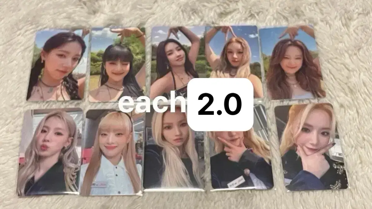 Gidle Concert fanmeeting Neverland Zone photocard WTS