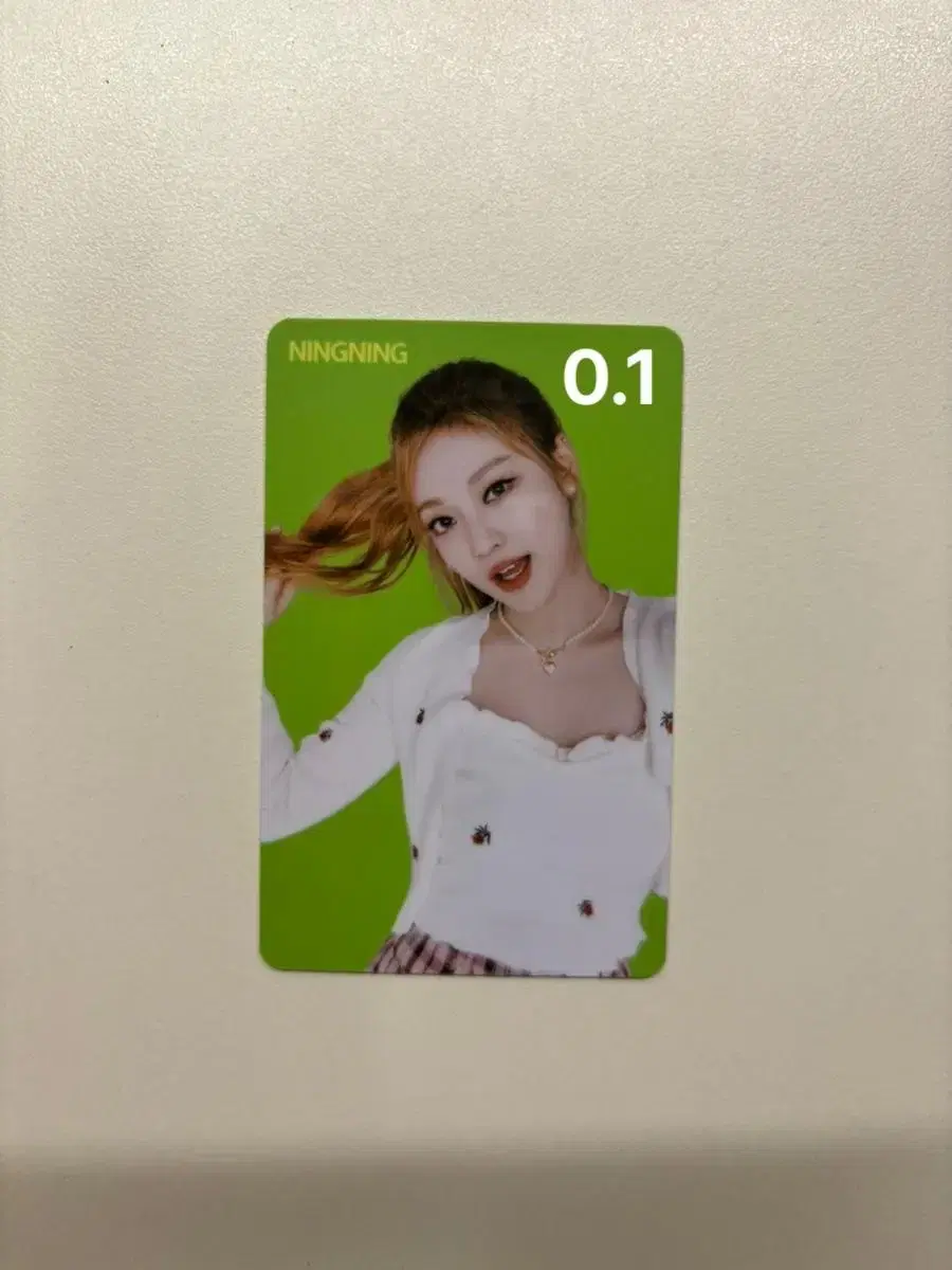 [source] ningning tamszero photocard wts