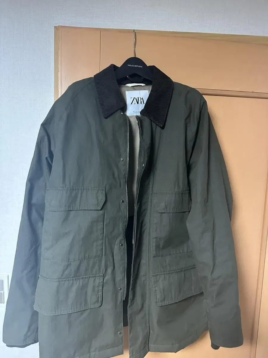 Zara Wax Jacket L