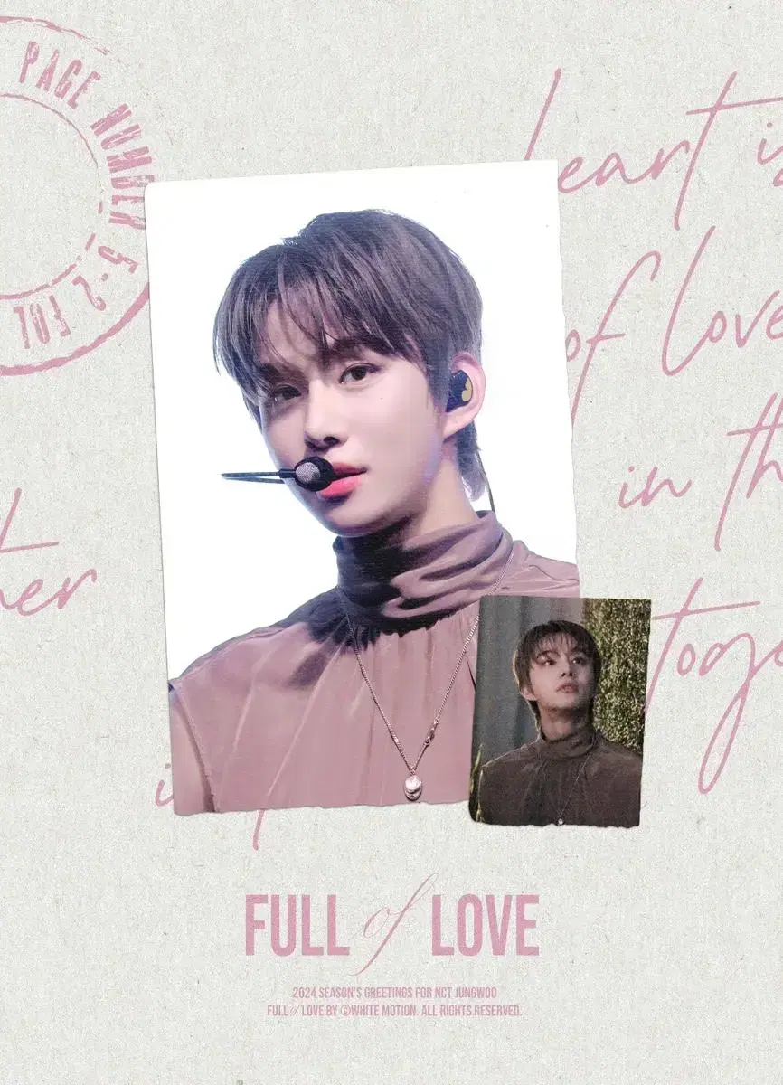 WhiteMotion nct jungwoo 2024 Season's Greetings Hwamo Sheon