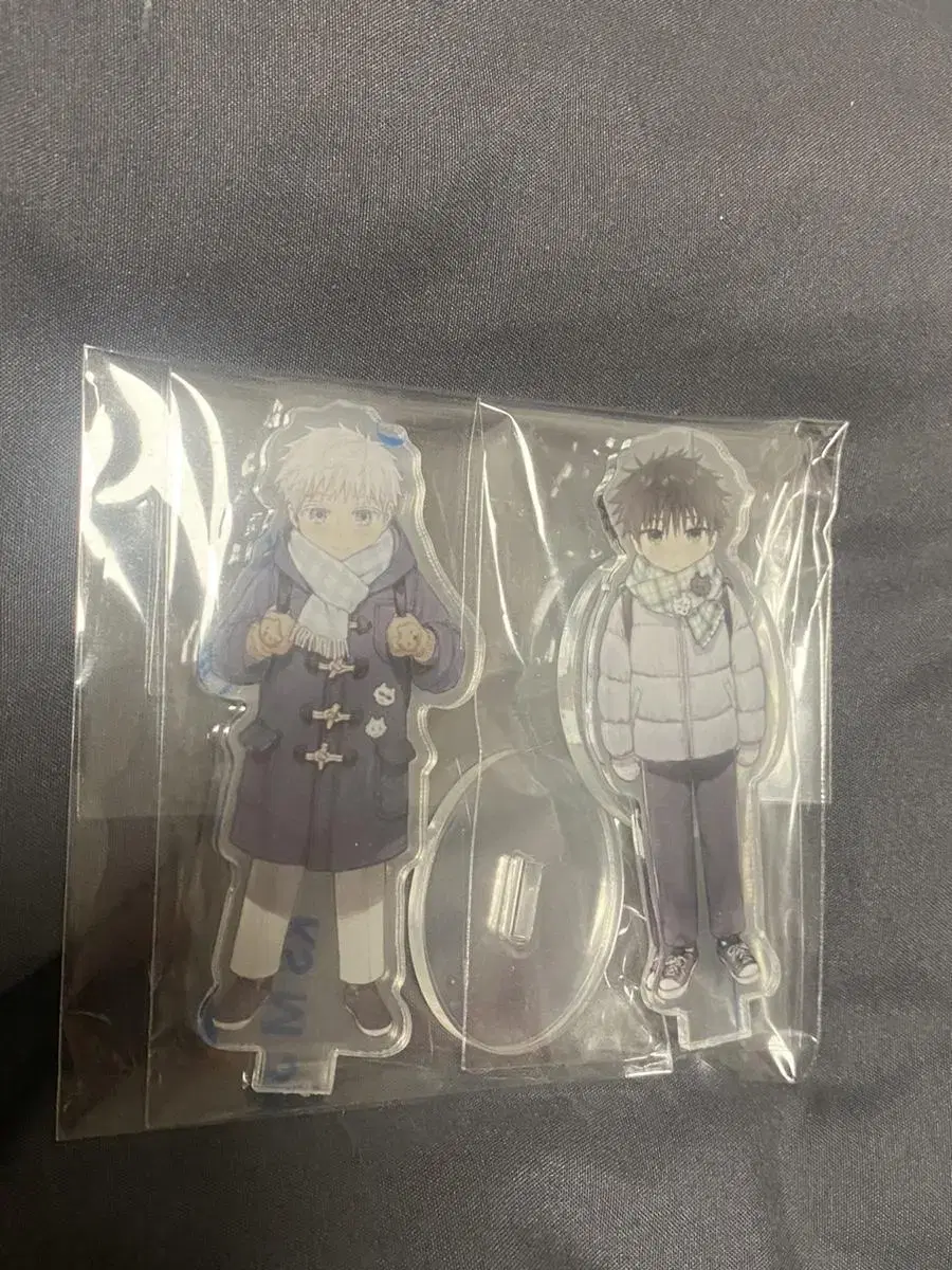 Infinite Spirits Spinning winter Keys acrylic stand Megumi Gojo Megumi Gojofushi