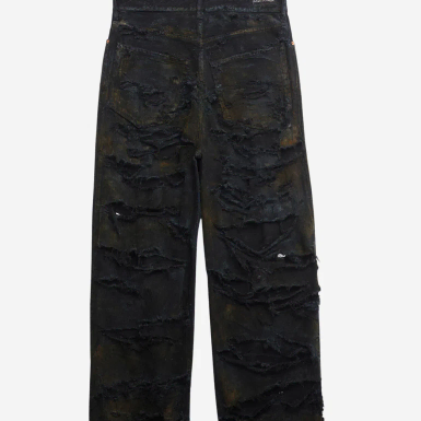 balenciaga ss23 destroyed baggy jeans