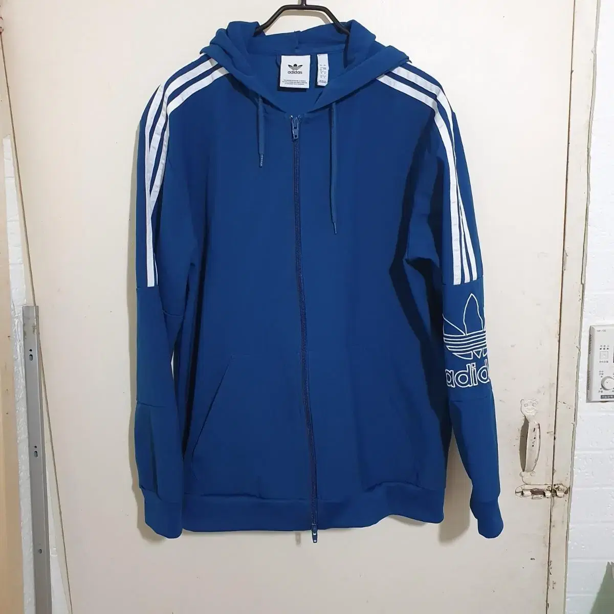 adidas Authentic Overseas Version Hoodie Zip Up Jersey Size 100 Unisex