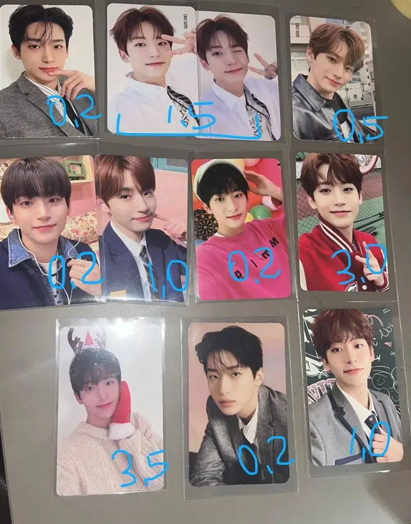 Koo jungmo photocard cravity photocard kang minhee ahn seongmin