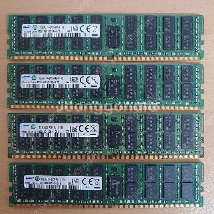 삼성 DDR4 16GB(2개) PC4-2133P 서버용