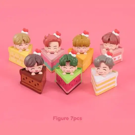 Jaemin Valentine's Day Cake Figures and sticker wts.