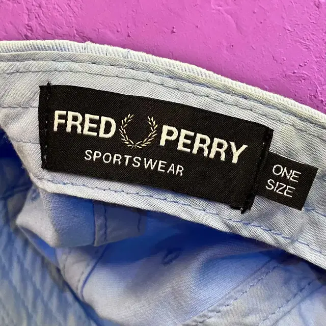 FRED PERRY 프레드 페리 로고 엠브로이더리 6P 캡