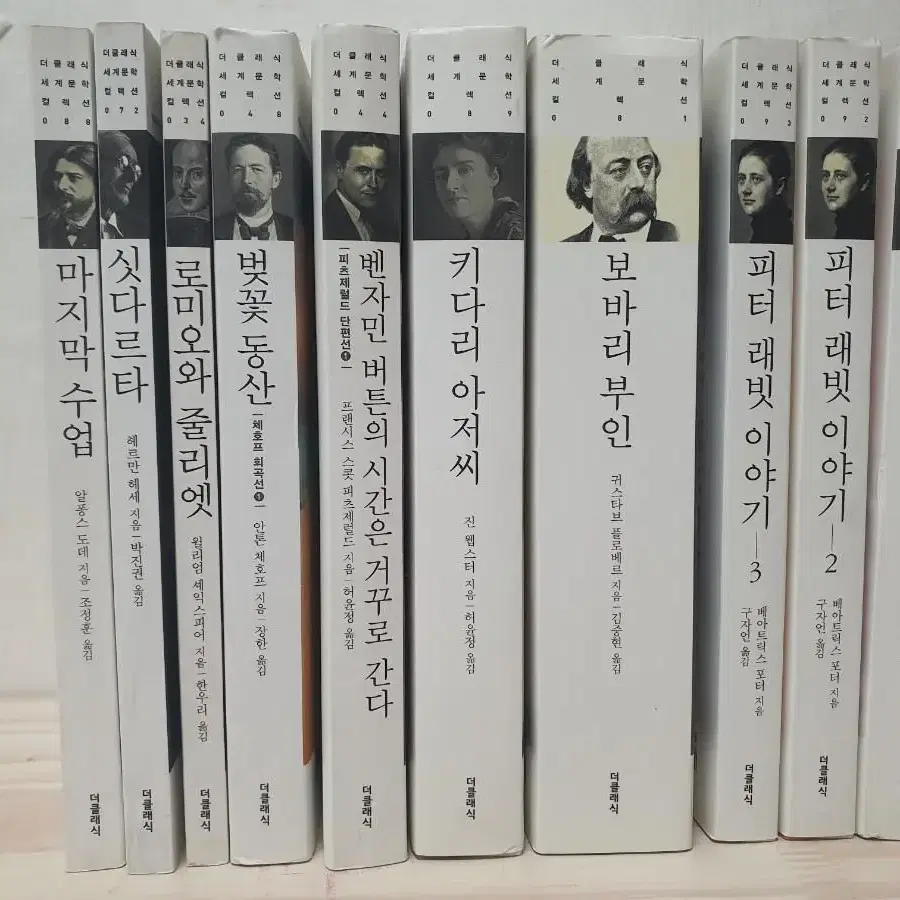 세계문학 총10권 피터래빗, 보바리부인 등