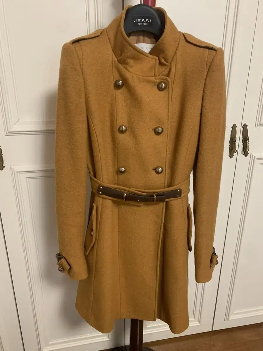 Today Only)Olive des olives olive des olives belted coat