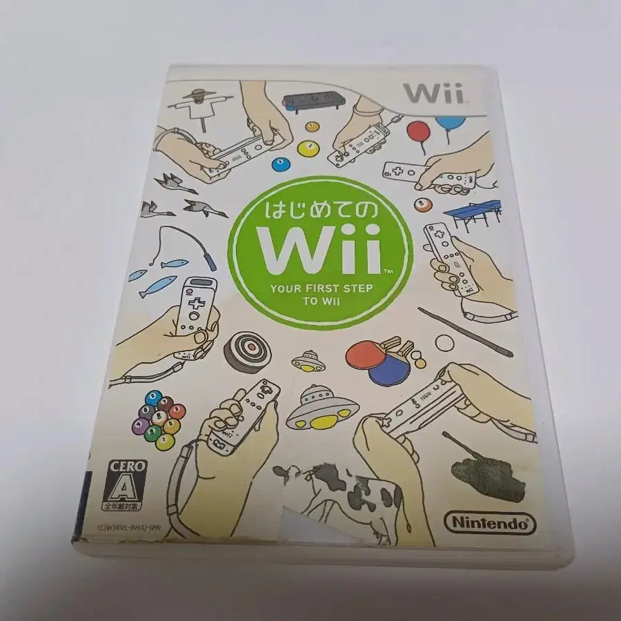 Wii,닌텐도위)시작의 위 일본판중고