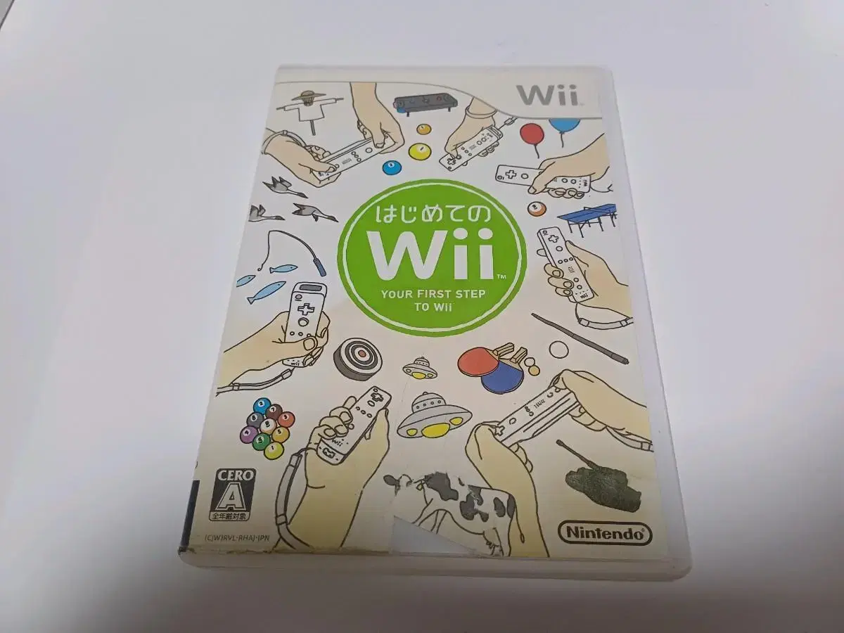 Wii,닌텐도위)시작의 위 일본판중고