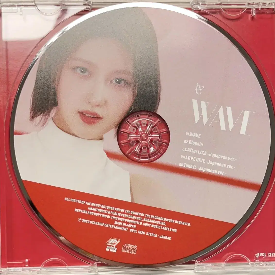 아이브 웨이브 wave 통상반 포카 cd 장원영 안유진 가을