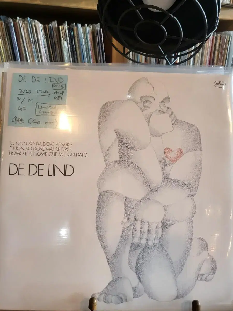 De De Lind. 2020.Italy. 프로그레시브 lp