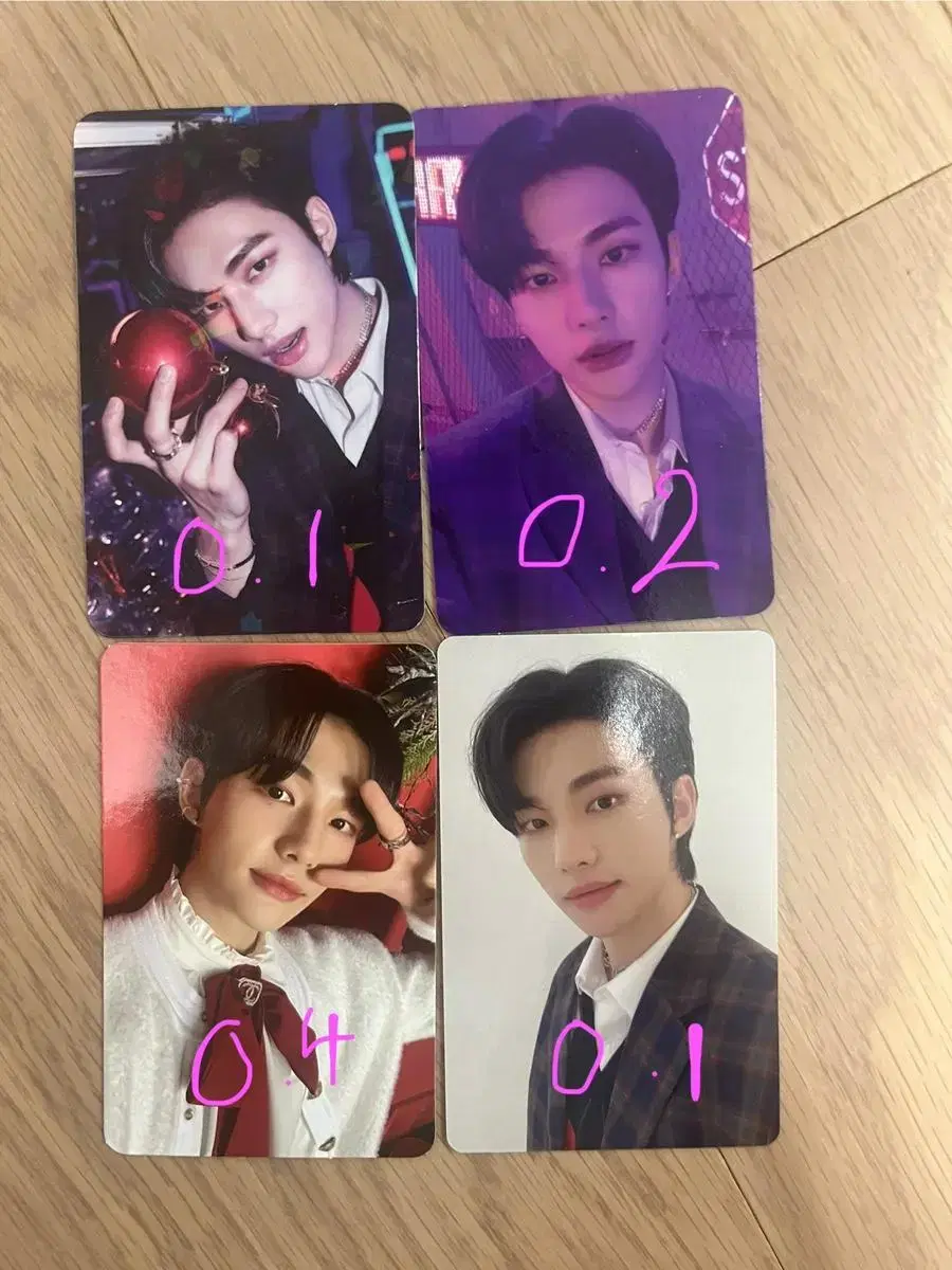 Skz straykids hyunjin Christmas Evil Alpo photocard WTS