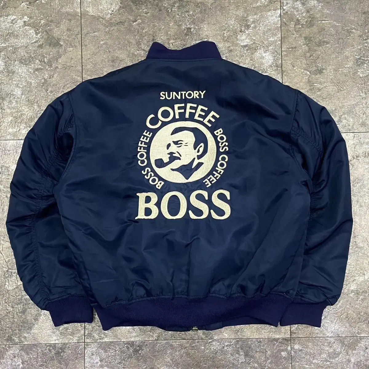 Santorini Boss Coffee MA-1 Bomber Jacket