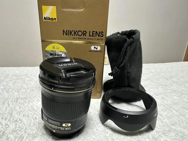 니콘 렌즈 Nikkor 24.8G ED(N렌즈)