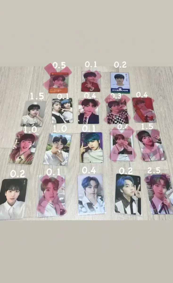 Cravity song hyeong jun photocard