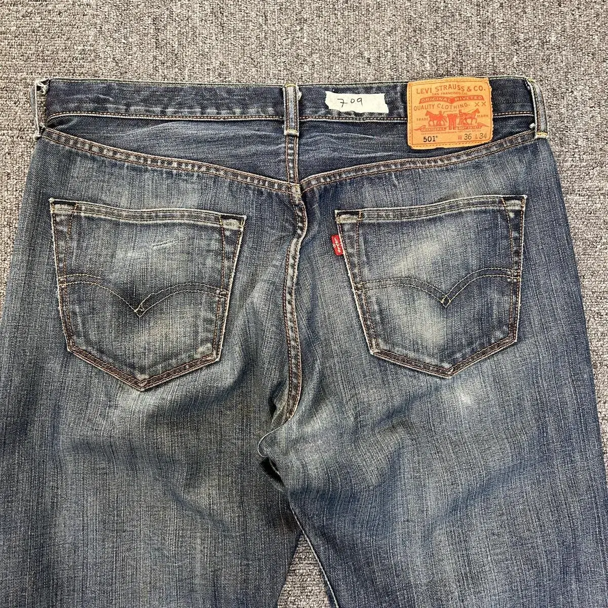 LEVI's 리바이스 501 약 36inch ; 709