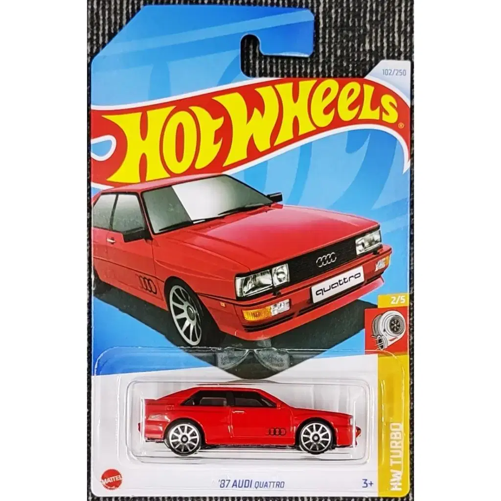 1:64 Hot Wheels '87 Audi Quattro