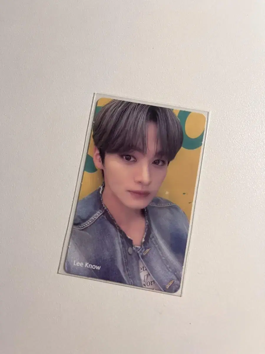 Skzpoka Shinhan Card lee know Shinhan Pokka ld straykids unreleased photocard