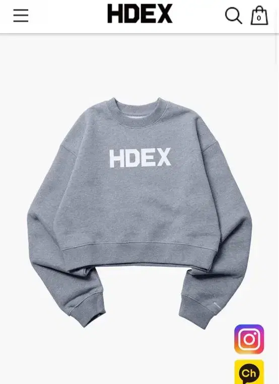 HDEX 기모 맨투맨