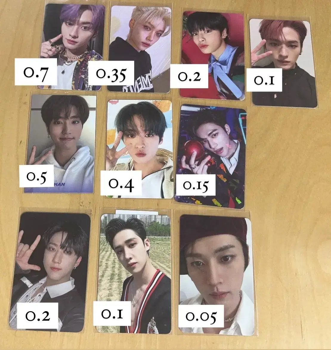 Straykids photocard sell skz photocard WTS