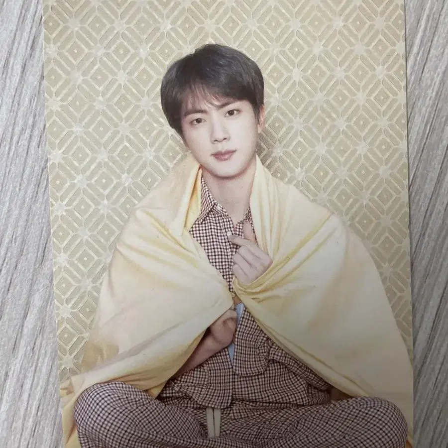 김석진 싸인 엽서